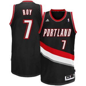  NBA Portland Trail Blazers 7 Brandon Roy New Revolution 30 Swingman Black Jersey